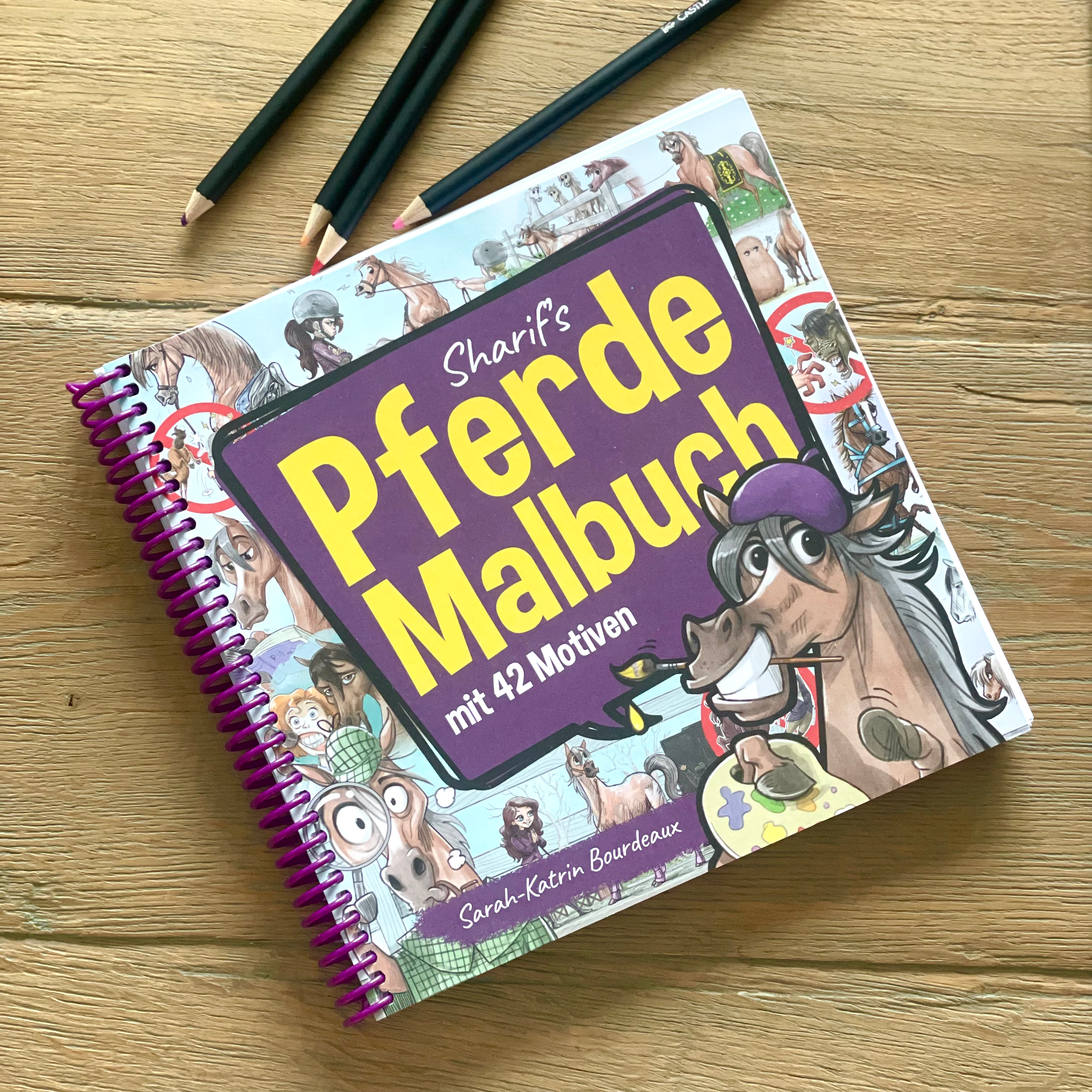 Sharif's Pferde-Malbuch