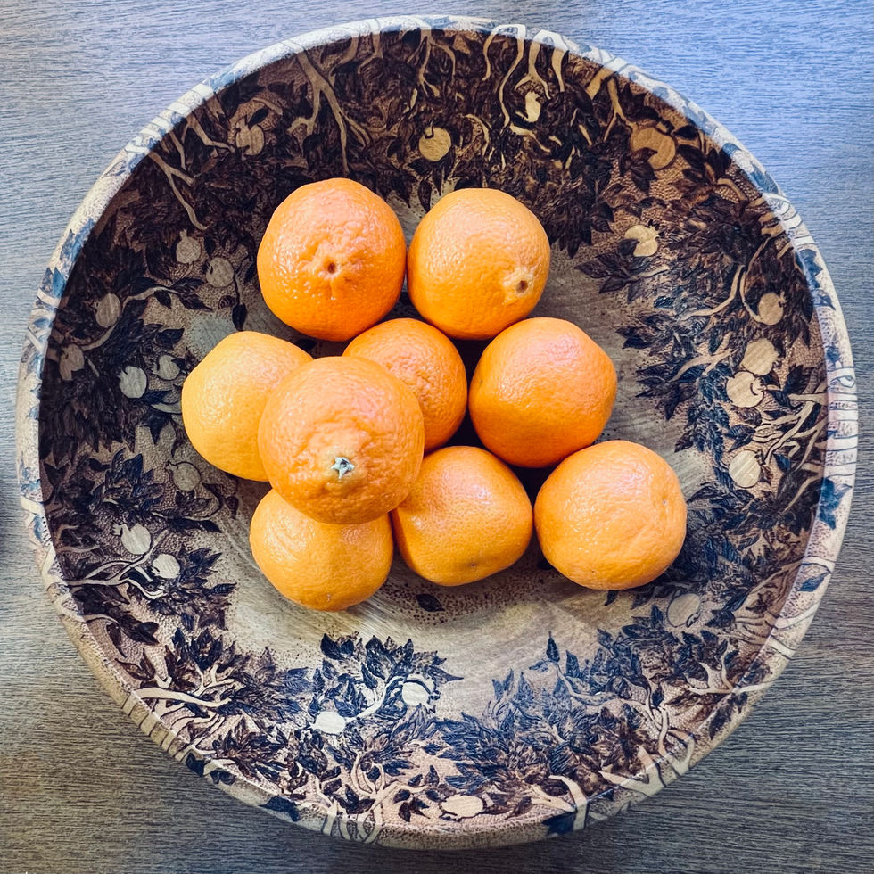 Pomegranate Bowl (with clementines)