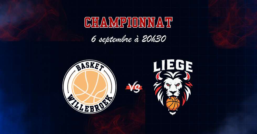 Basket Willebroek vs CB Liège