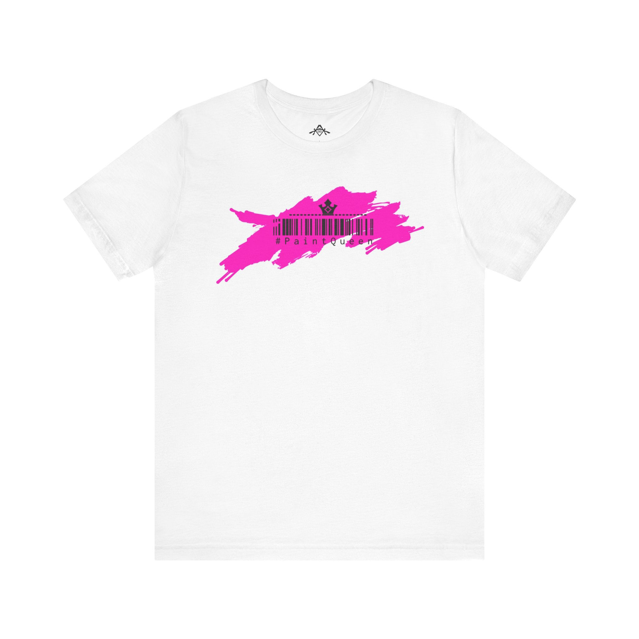 #PAINTQUEEN© PINK BARCODE DESIGN T-Shirt - Unisex Tee