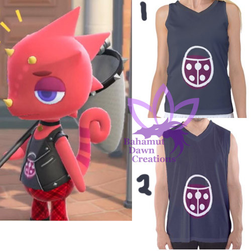 Flick Cosplay Top Animal Crossing New Horizons Top only Bahamut Dawn
