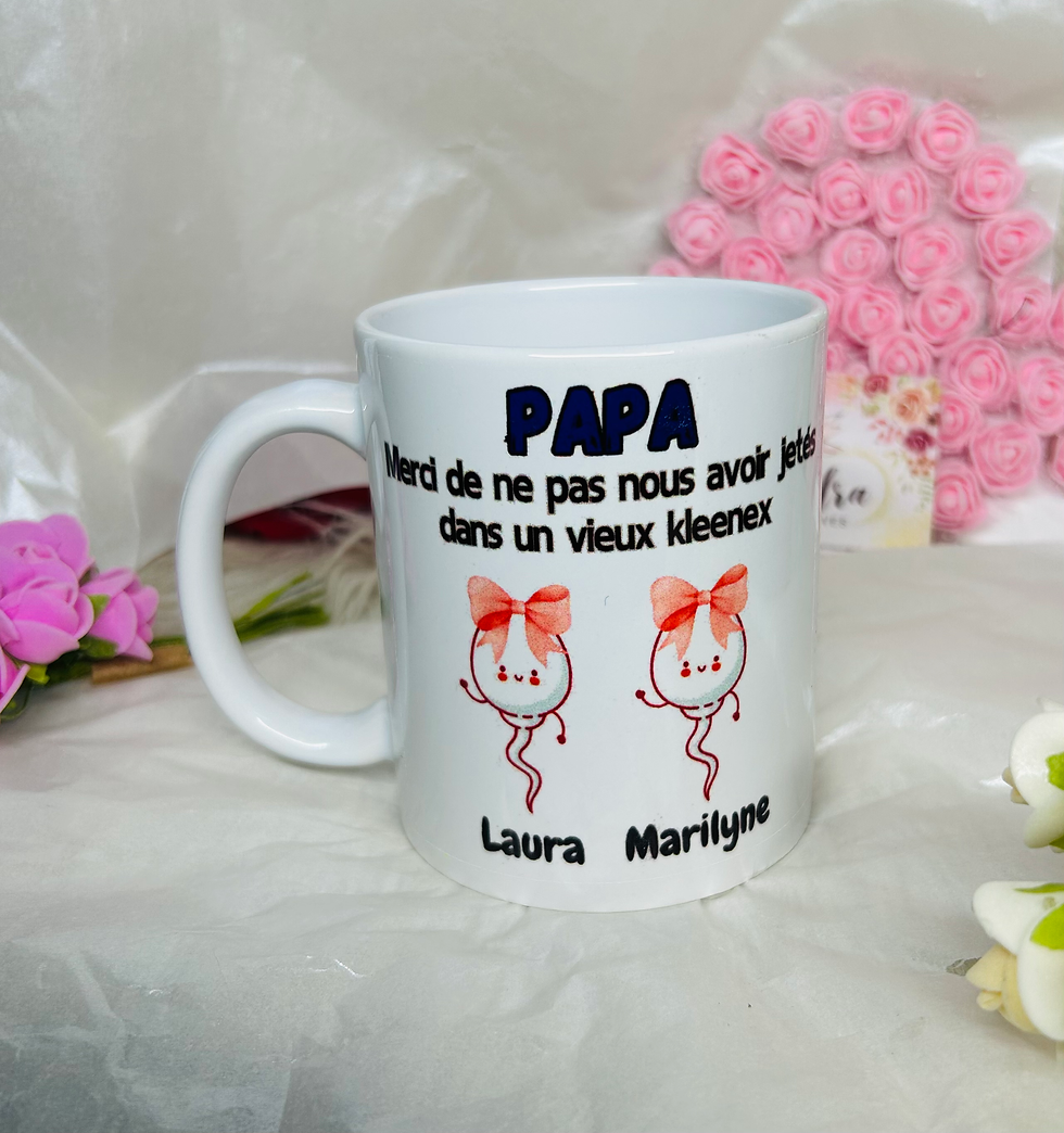 Mug spermatozoïde papa