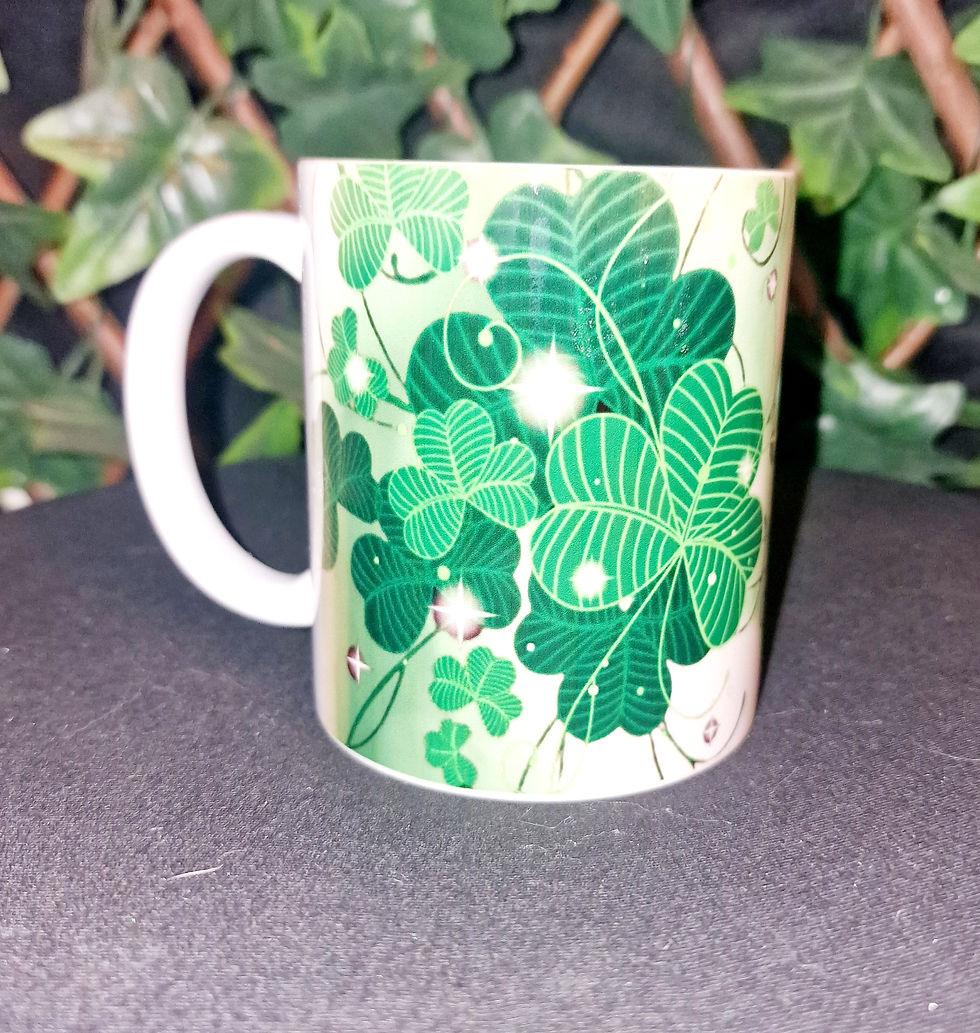 Miniature : Mug trèfle 