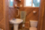 Rainbow Cabin Bathroom