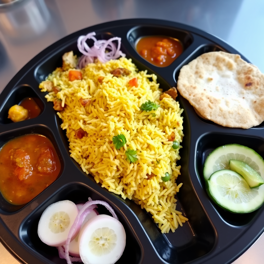 Arranged Food and Objects