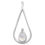 Thumbnail: Slide with Rainbow Moonstone Pear Drop