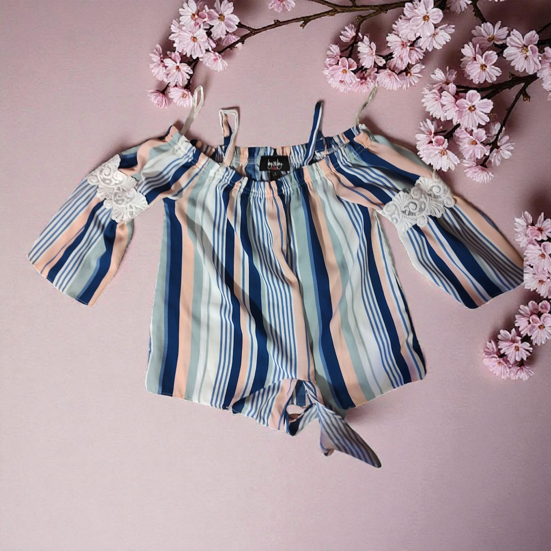 Long sleeve striped shirt