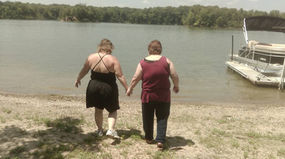 Baptism at Glen Flint Lake