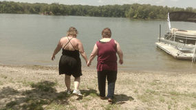 Baptism at Glen Flint Lake