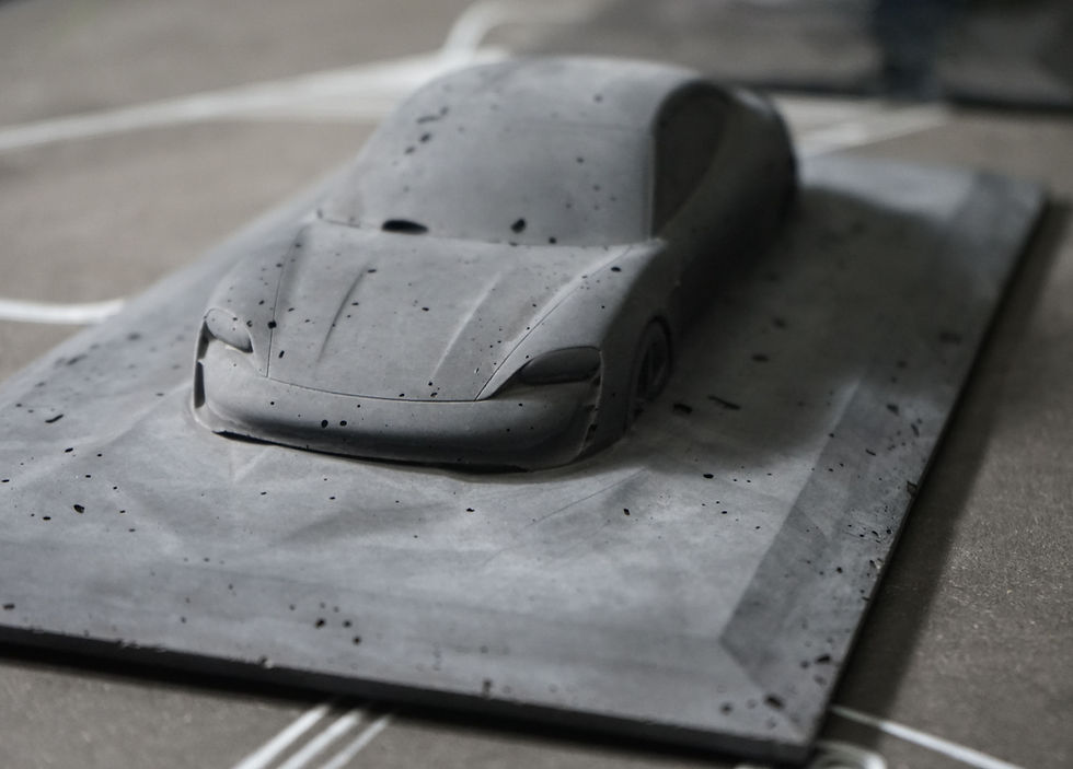 Thumbnail: Porsche Taycan Sculpture No.46