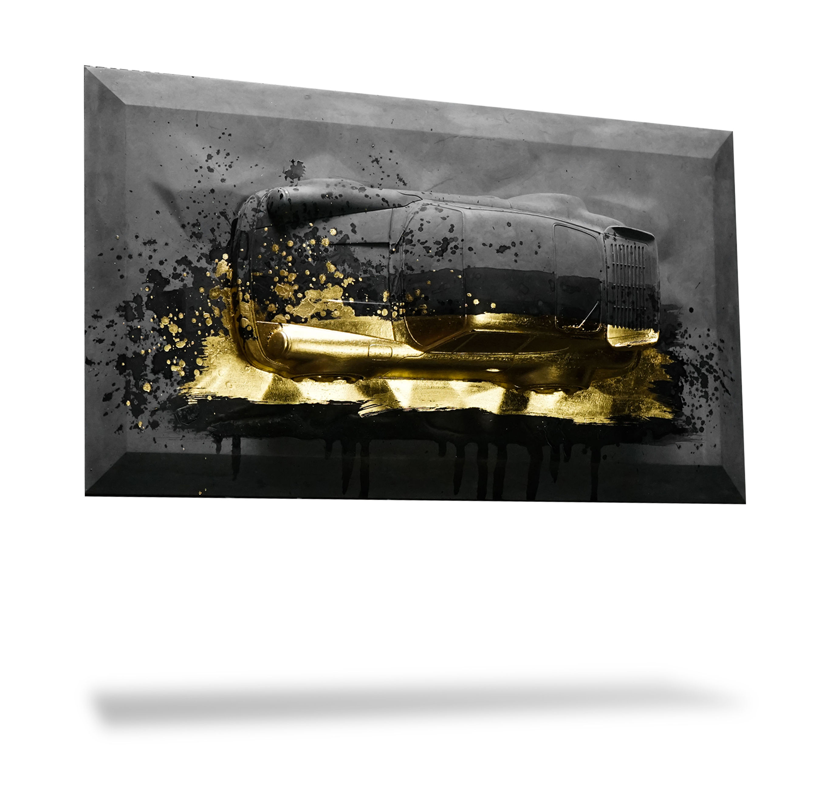 Porsche 911 Carrera 964 Turbo - Gold Brush Stroke A