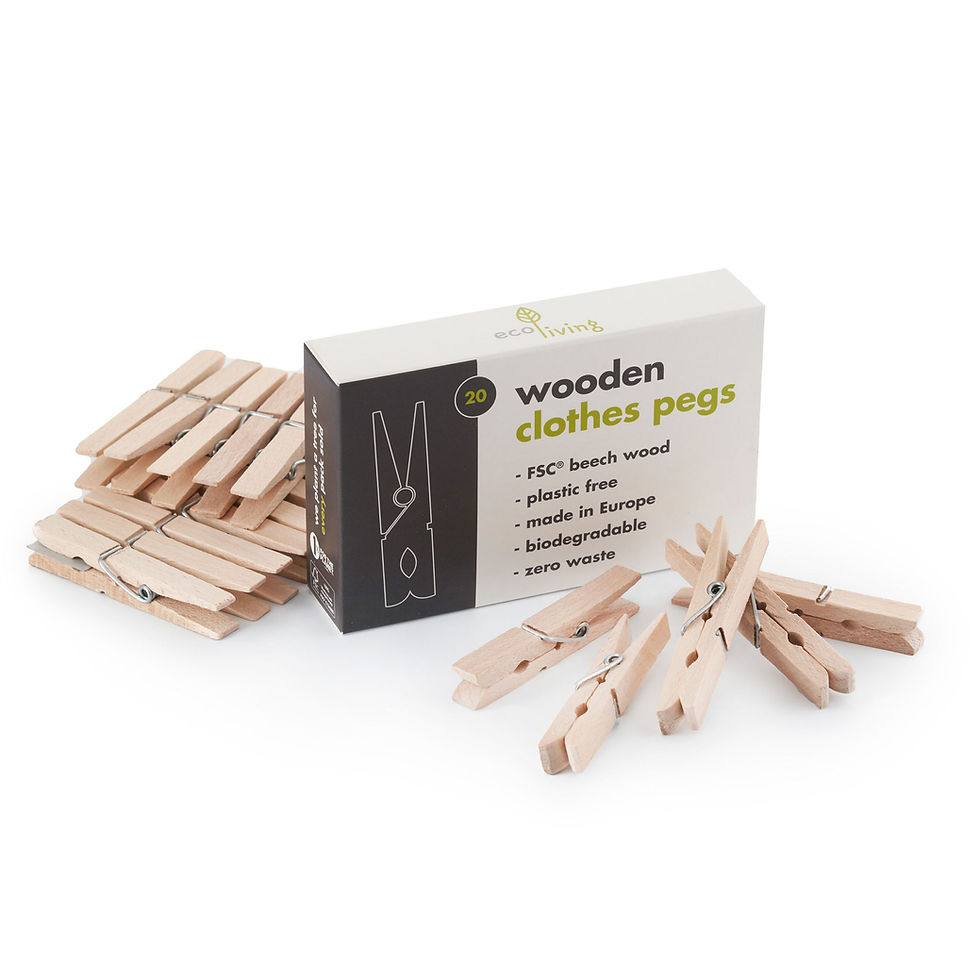 Wooden Clothes Pegs (FSC 100%)