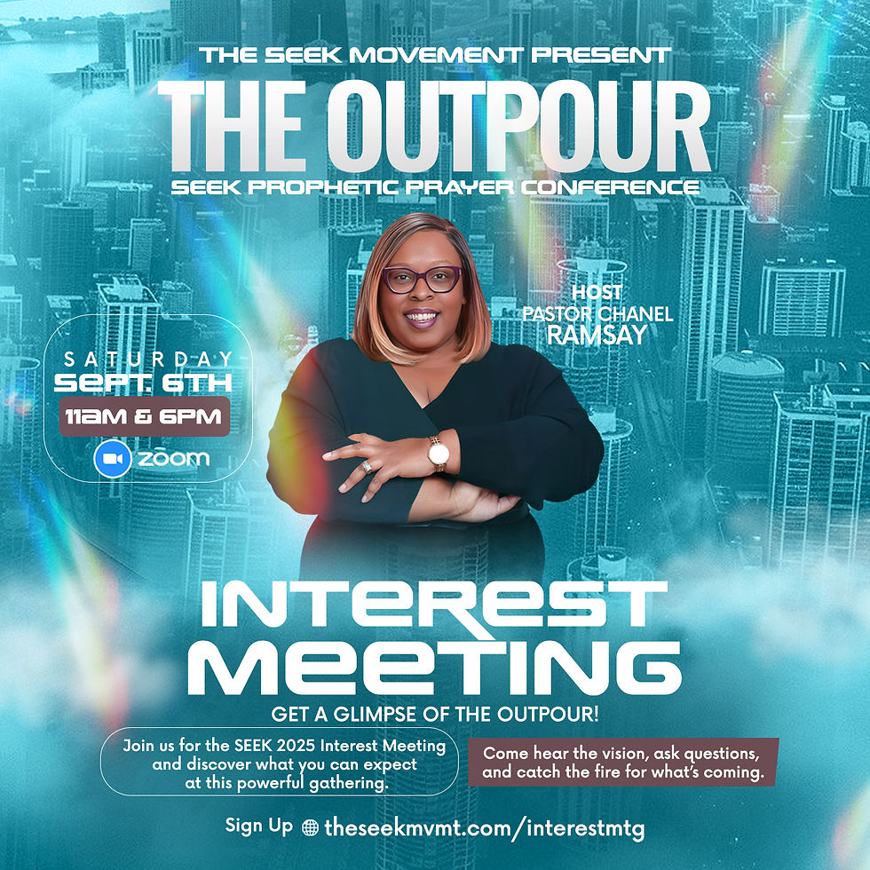 SEEK Interest Meeting 6PM