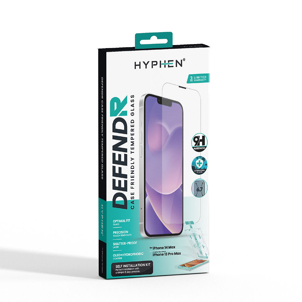 Thumbnail: DEFENDR - Case Friendly Tempered Glass - iPhone 14 | 14 Plus