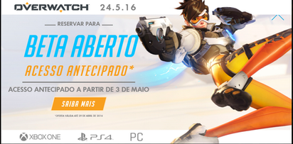 Inscrições para beta de Overwatch estão abertas