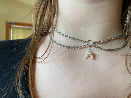 raccoon tooth necklace