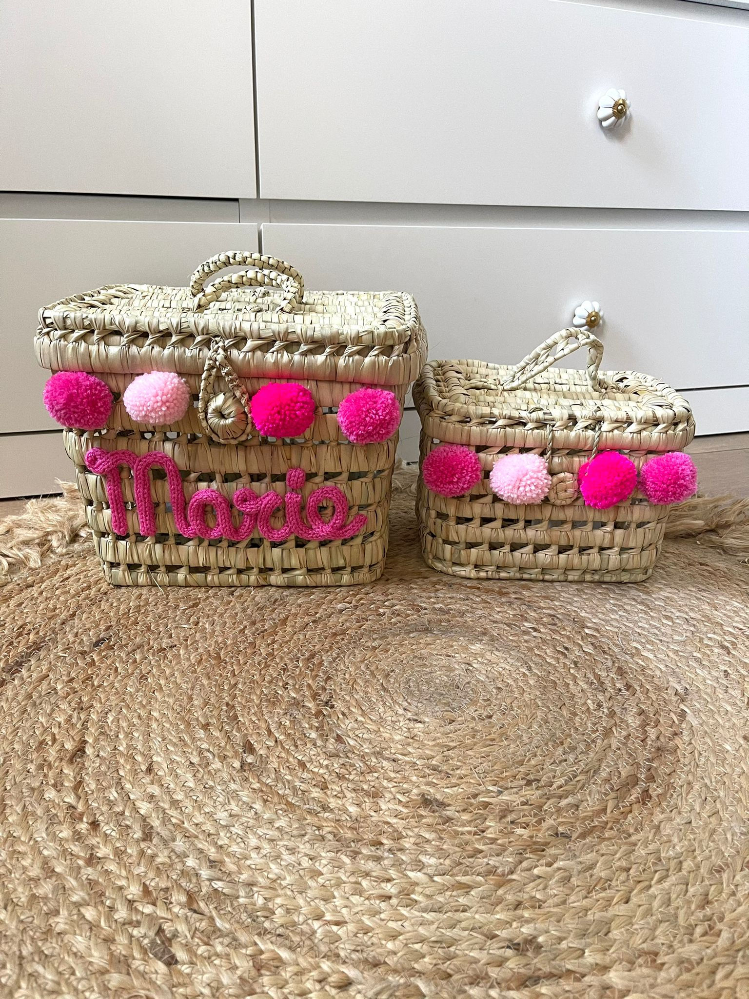 Box set of 2 - Pretty Pink