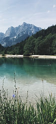 湖の風景