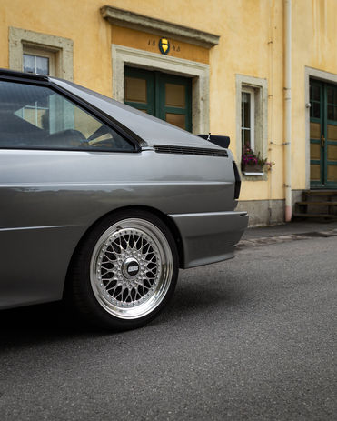 Audi Urquattro Typ 85 mit BBS Felgen in Sachsen Details Felgen