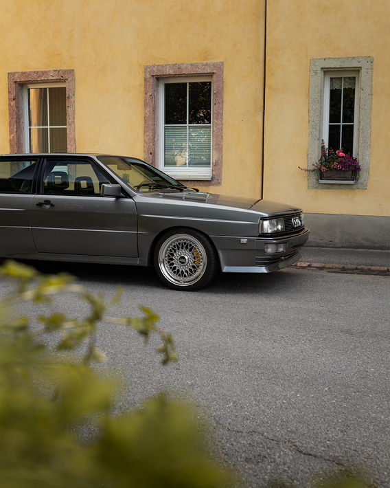 Audi Urquattro Typ 85 mit BBS Felgen in Sachsen Details 