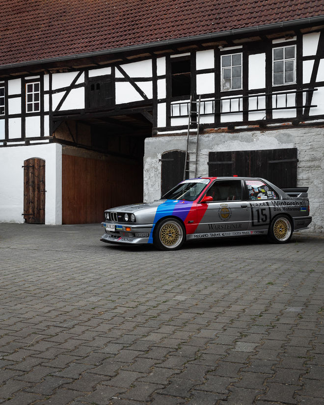 BMW M3 E30 Roberto Ravaglia Tourenwagen Front Dreiviertel