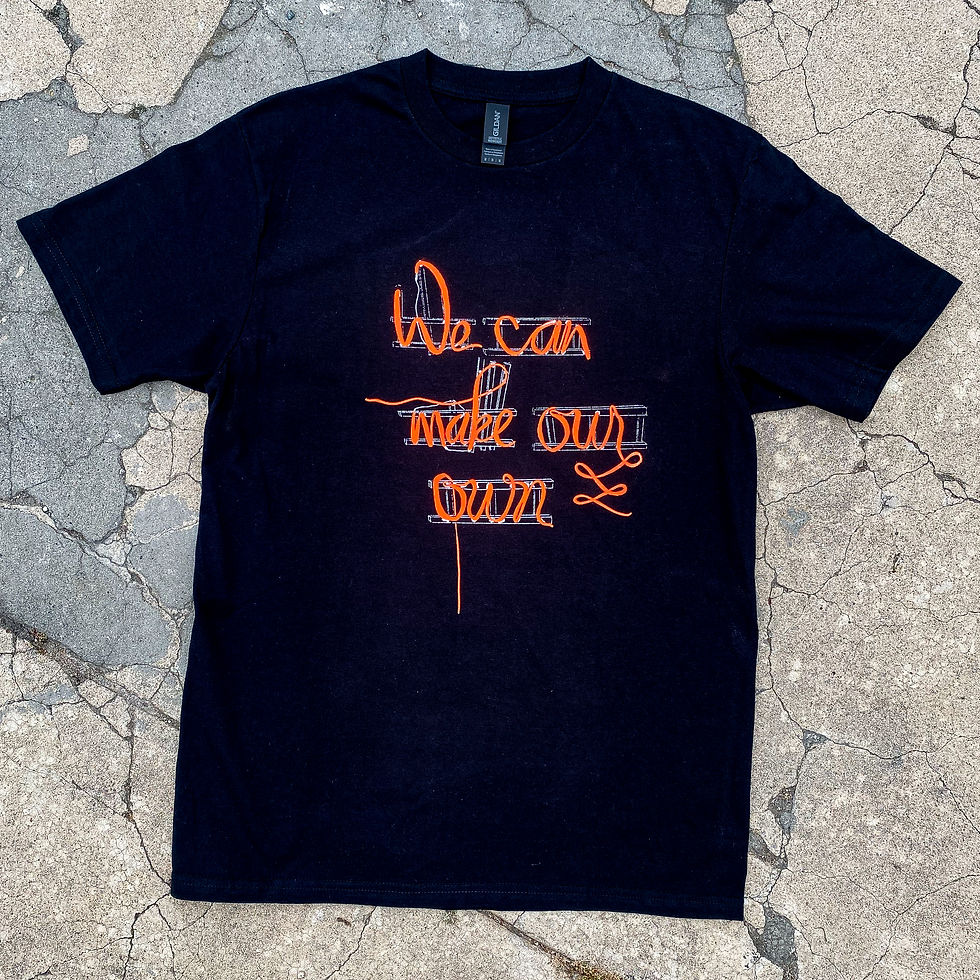 We Can Make Our Own t-shirt, black