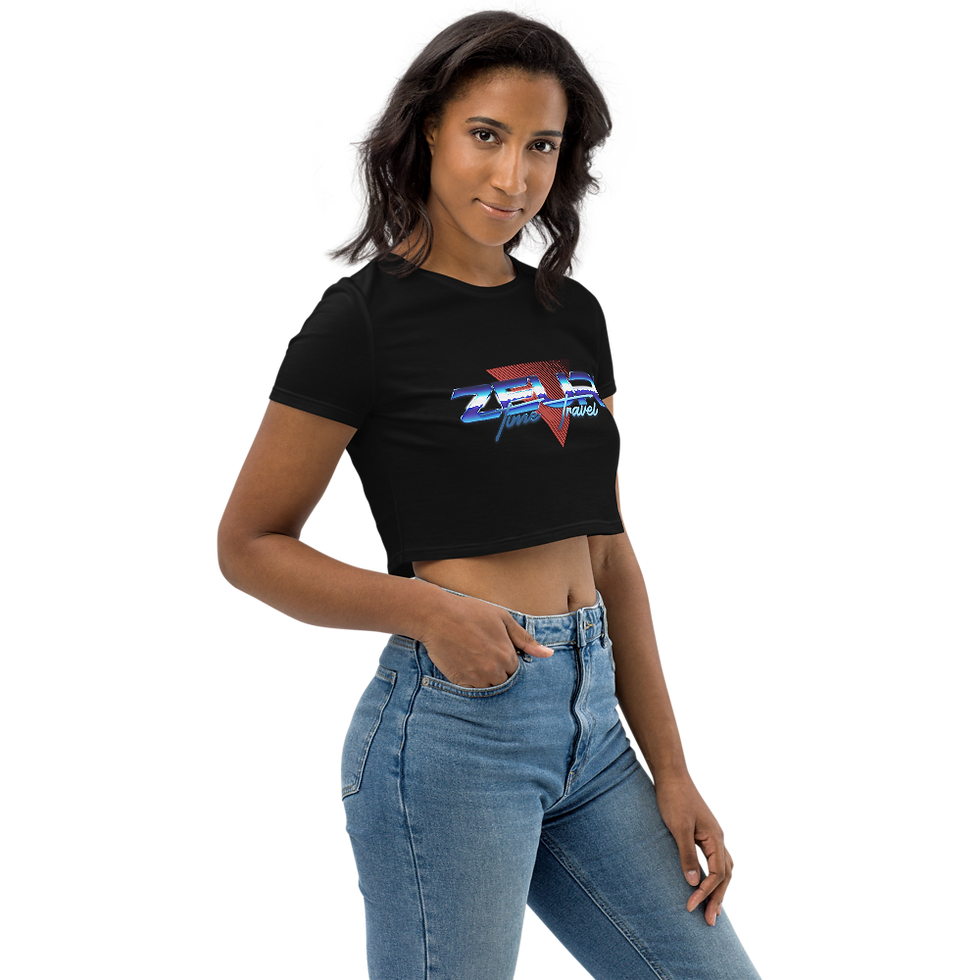 Miniatura: Zeuri Synthwave Organic Crop Top