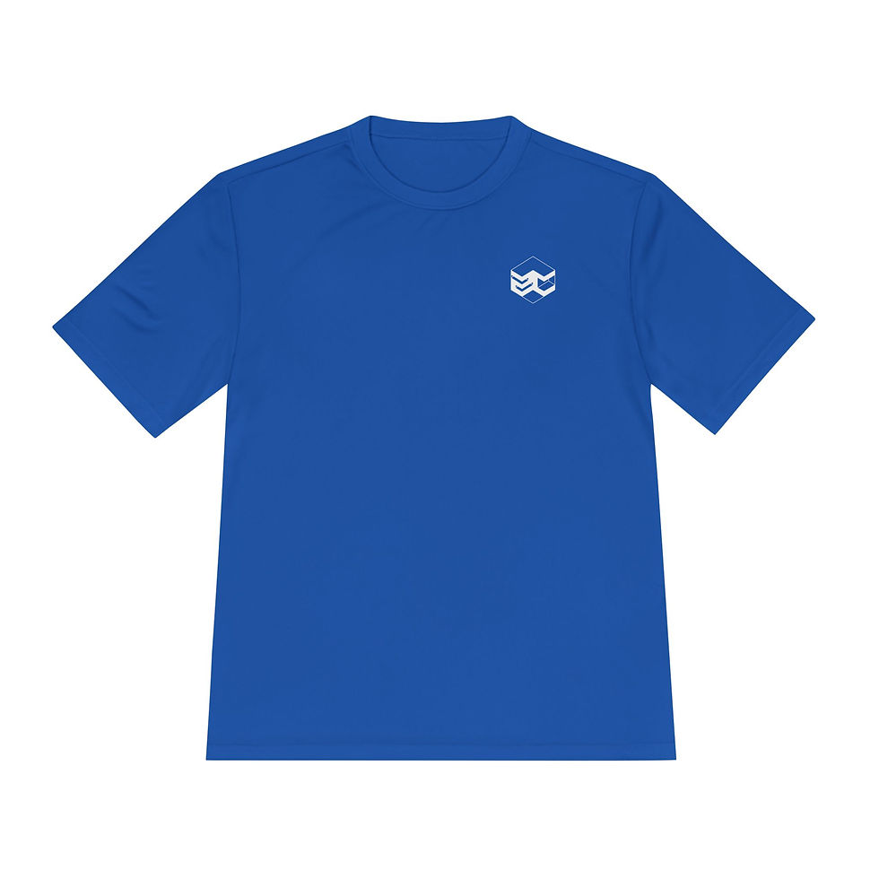 Miniatura: Zeuri Hexagon logo Gym T‑Shirt