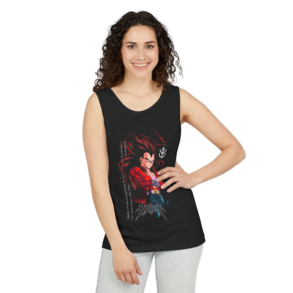 Miniatura: Red Unisex Tank Top