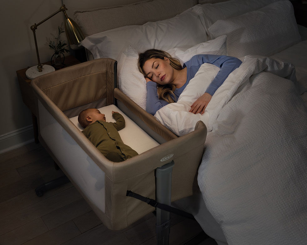 縮圖：GA2208642 GRACO SWEET2SLEEP™ 床邊伴睡嬰兒床 - 燕麥