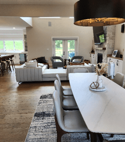 Custom home build 1 dining room Edmonton L5 Developments