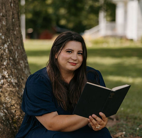 Author Under A Tree