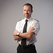 Airplane Pilot Portrait