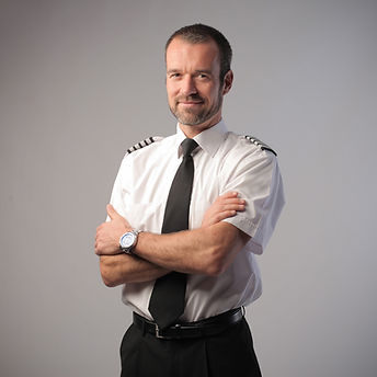 Airplane Pilot Portræt