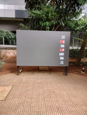 Mostra Audiovisual - Poesia Expandida 2023 - Casa das Rosas 01