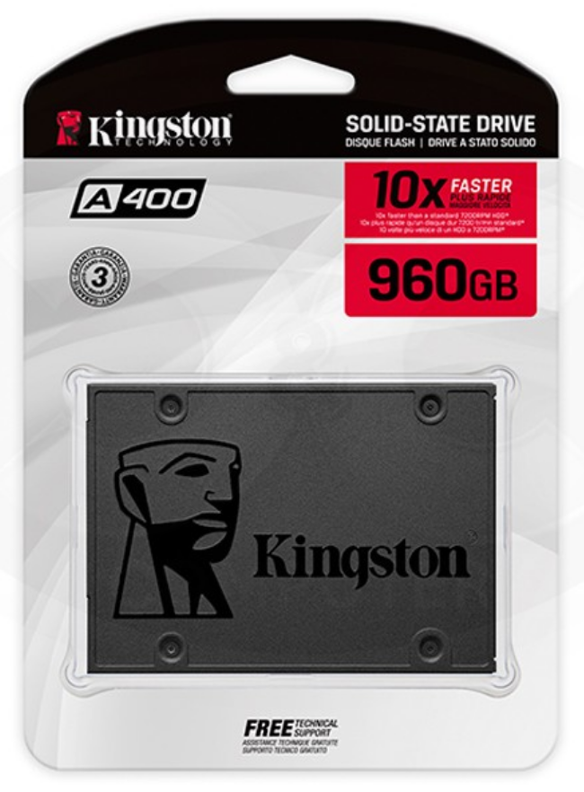 Unidad De Estado Solido SSD Kingston A400, 960GB
