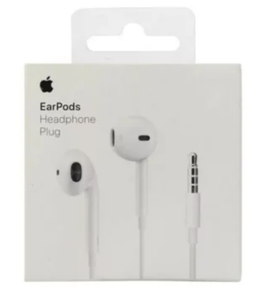 Audifono EarPods Con Plug 3.5mm Originales/Alternativos - Blanco