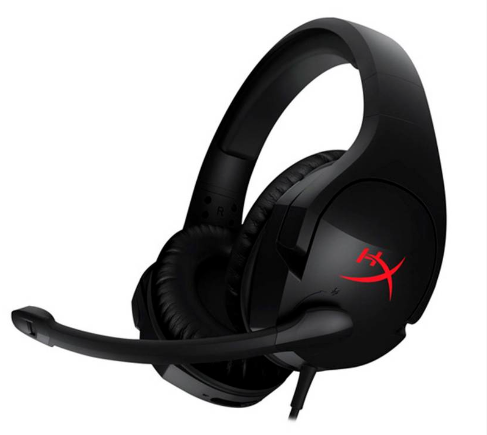 AURICULARES KINGSTON HYPERX CLOUD STINGER, MICRÓFONO, CONECTOR 3.5MM, NEGRO.