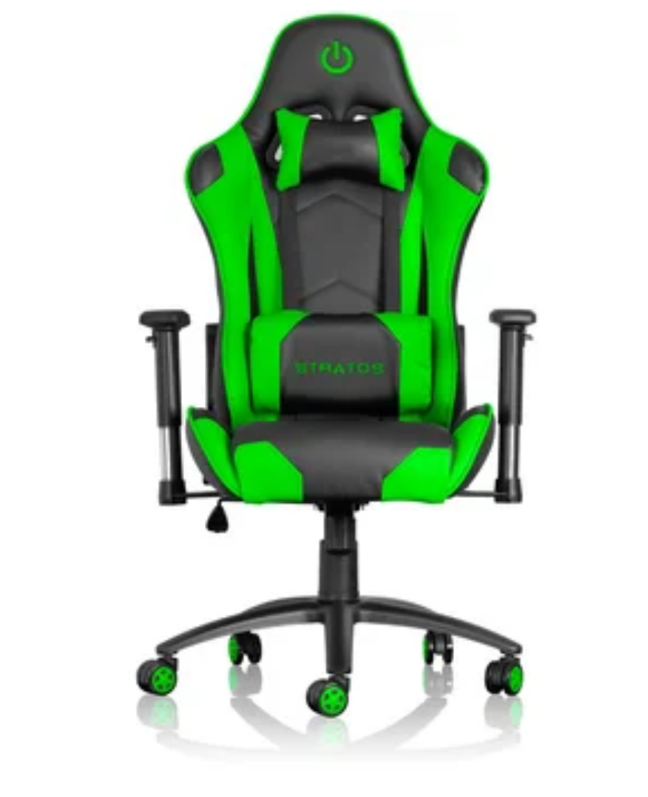 SILLA GAMER STRATOS GREEN ENC GC1000 2D ENKORE by MICRONICS