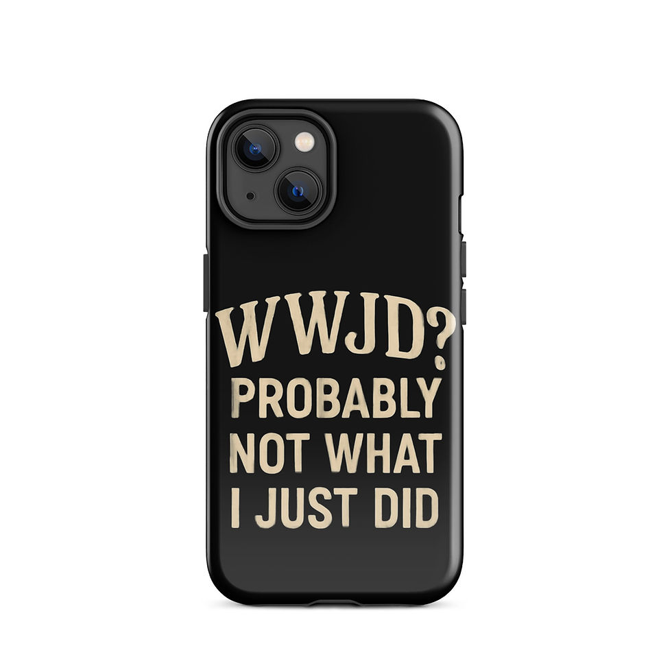 Thumbnail: WWJD Tough Case for iPhone®
