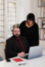 co-founders of Tranon Scientific Communication
