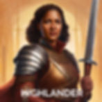 Black woman potrayed as highlander