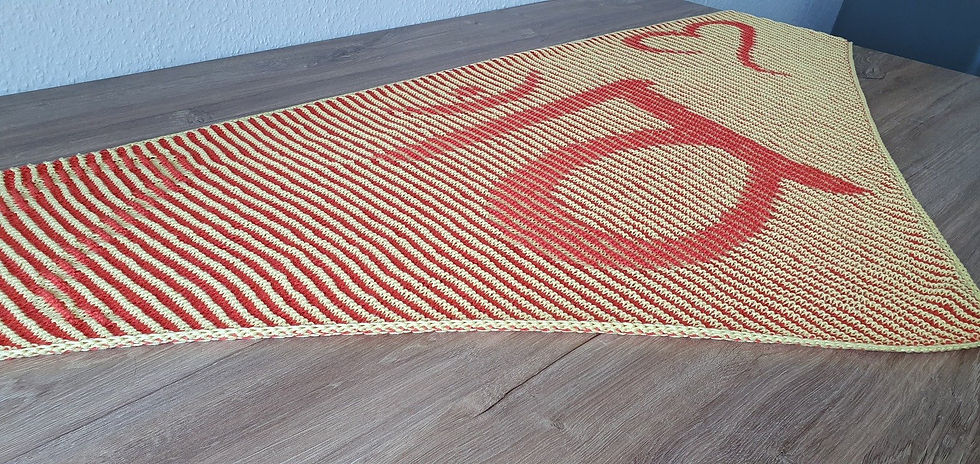 Miniaturbild: Sakral-Chakra, Yoga, Meditation, Tuch Strickanleitung