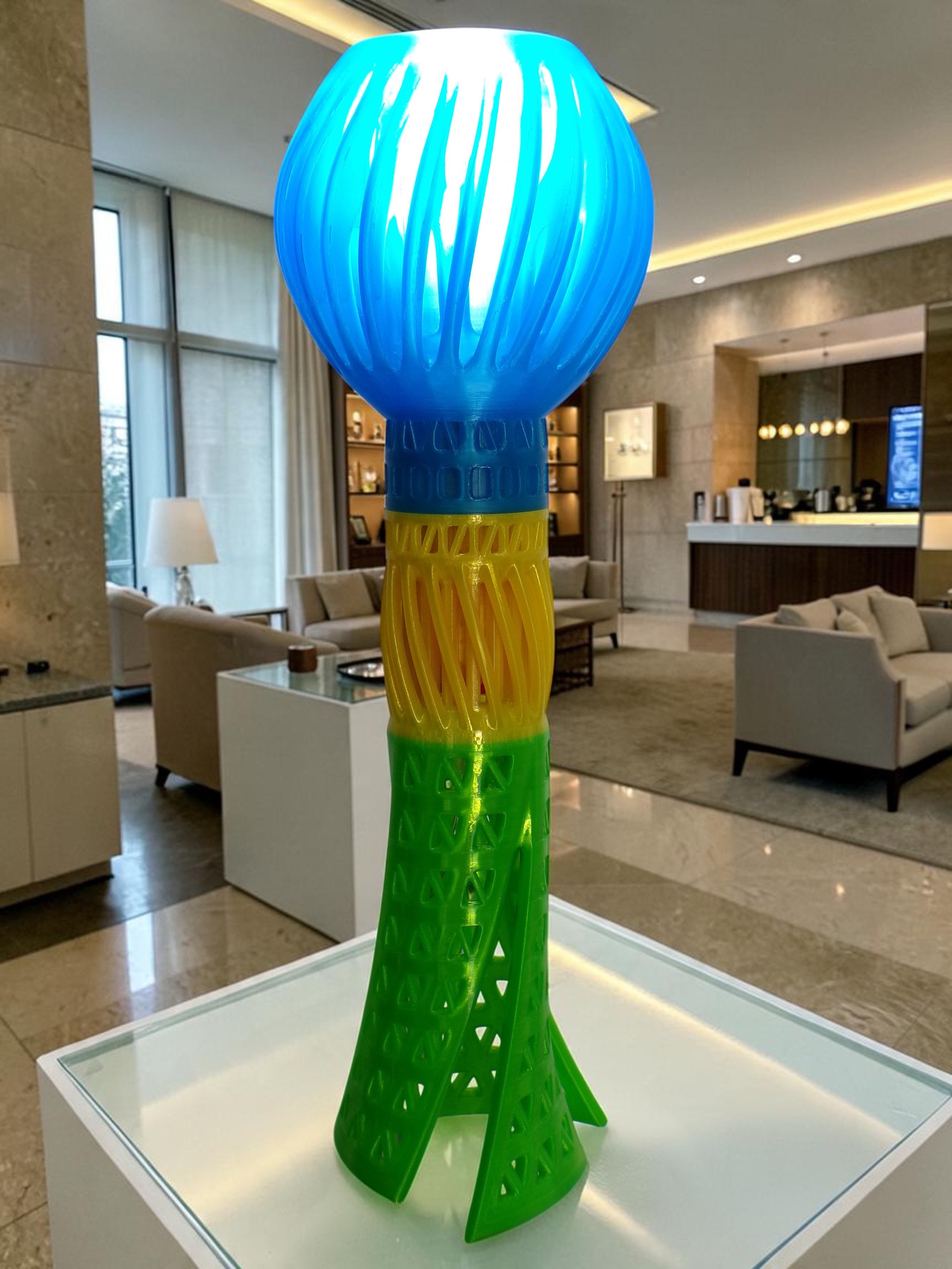 Alexia - Lampe design sculpturale (55 cm)