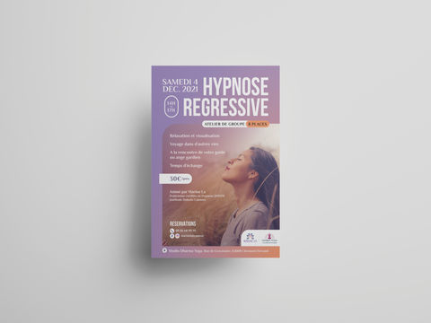 Affiche Hypnose Regressive