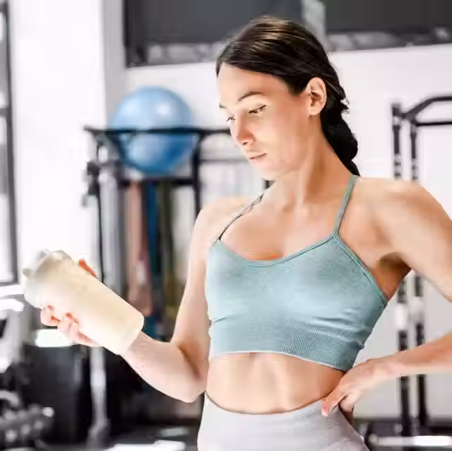 slim-woman-looking-at-bottle-of-protein-cocktail-in-royalty-free-image-1769026103.avif
