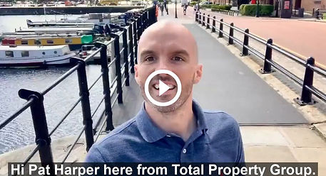 The UK’s best buy to let property sourcer at the Liverpool dock front, welcoming people to his website