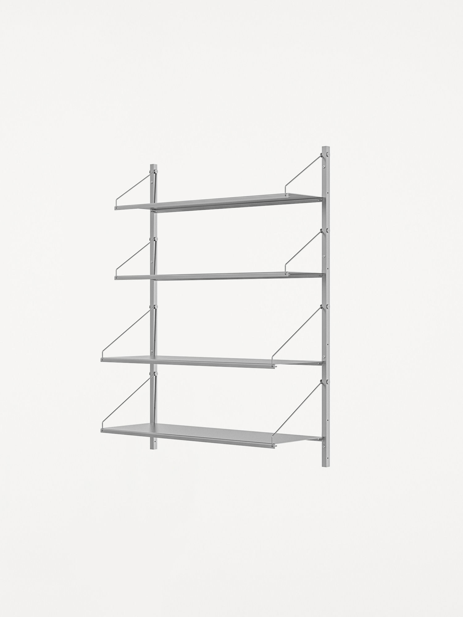Shelf Library Single Section | Stainless Steel | H108.4 / W80