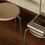 サムネイル： Petit Rond Stool | Stainless Steel / Natural Leather