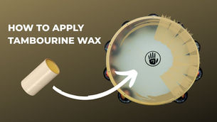 how to apply tambourine wax